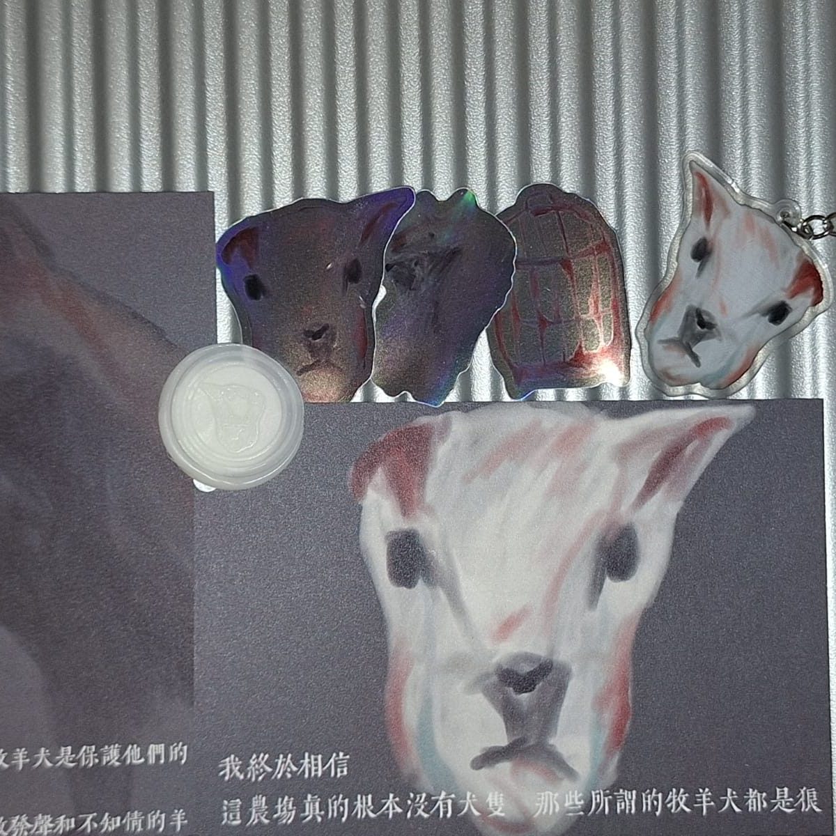 jset（產品 – 明信片）《隱喻之書》周邊：羊set